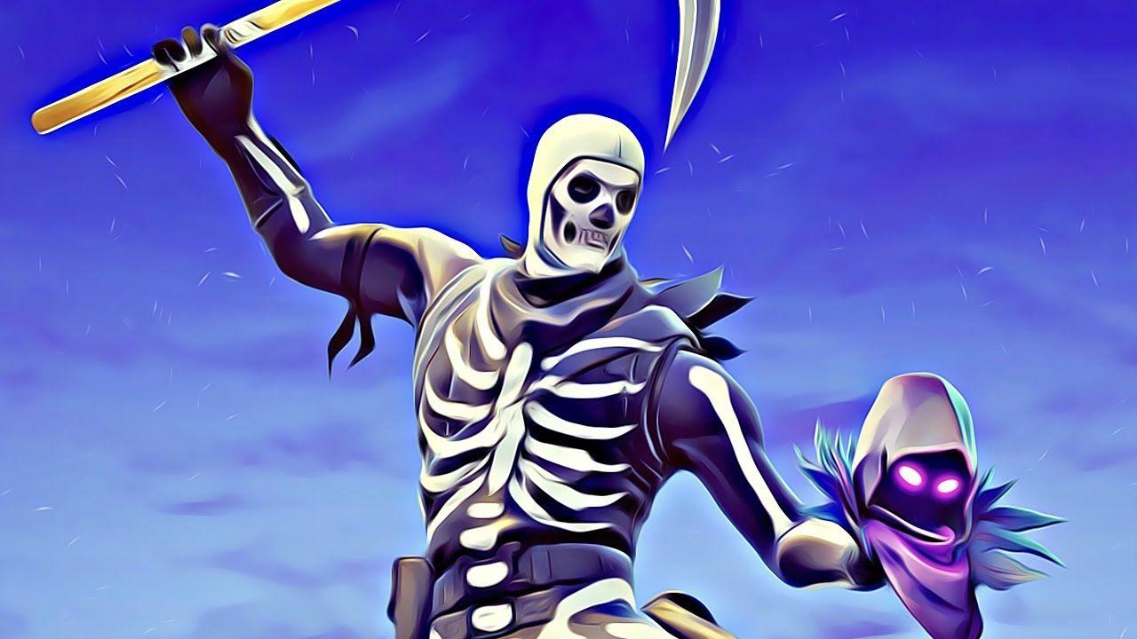 Download Skull Trooper 4K 8K HD Fortnite Battle Royale Wallpapers