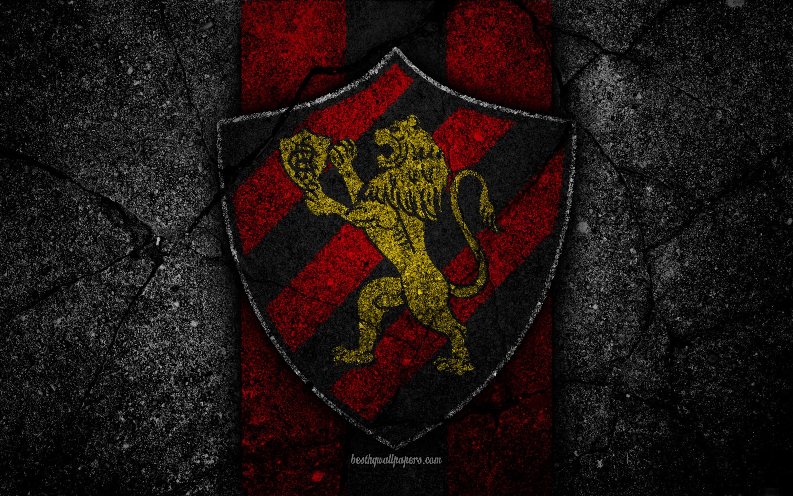 Download wallpapers 4k, Sport Recife FC, logo, Brazilian Seria A