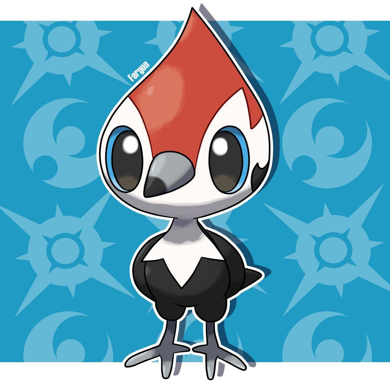 Pikipek, a new pokemon in Pokemon Sun and Moon’s Alola region