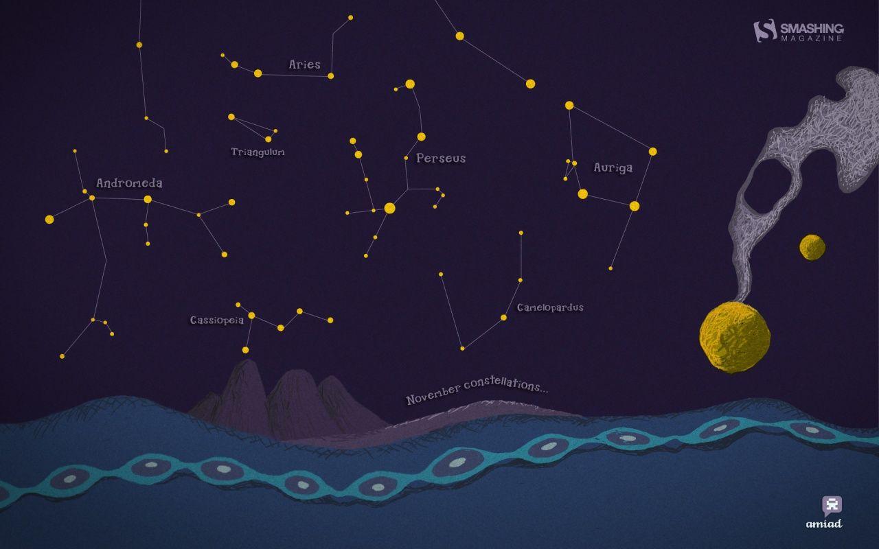 Constellations desktop PC and Mac wallpapers