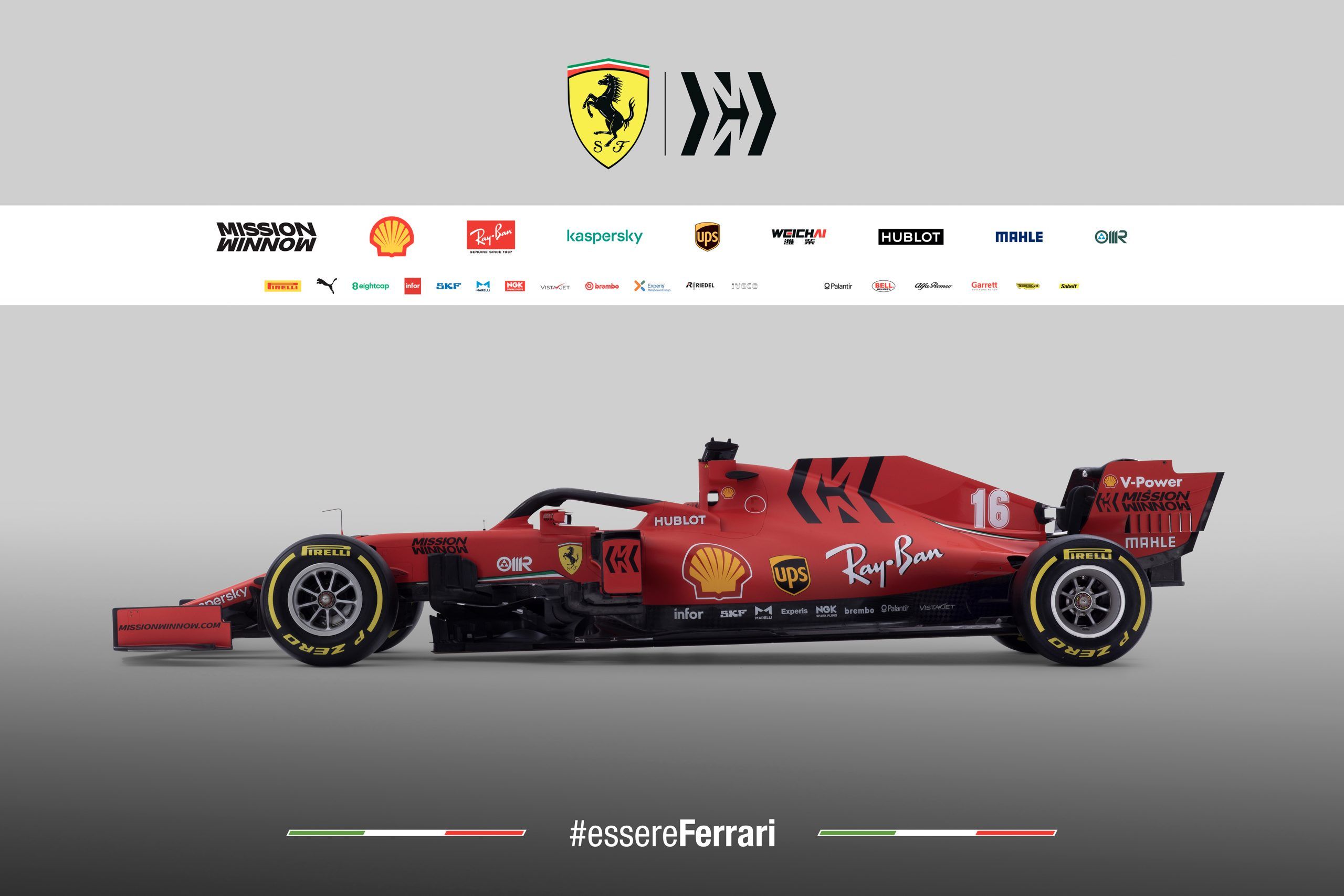 2020 Ferrari SF1000 F1 car launch pictures