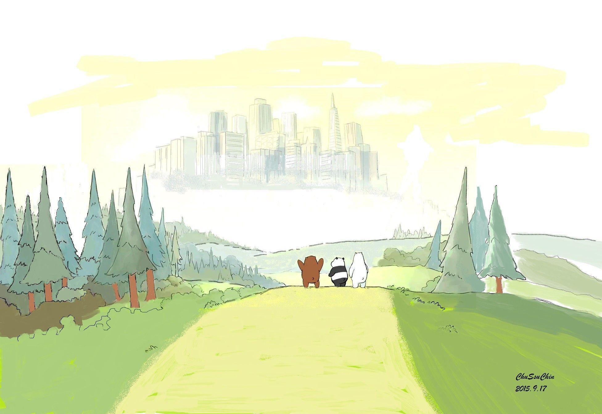 cartoon, Bare Bears,