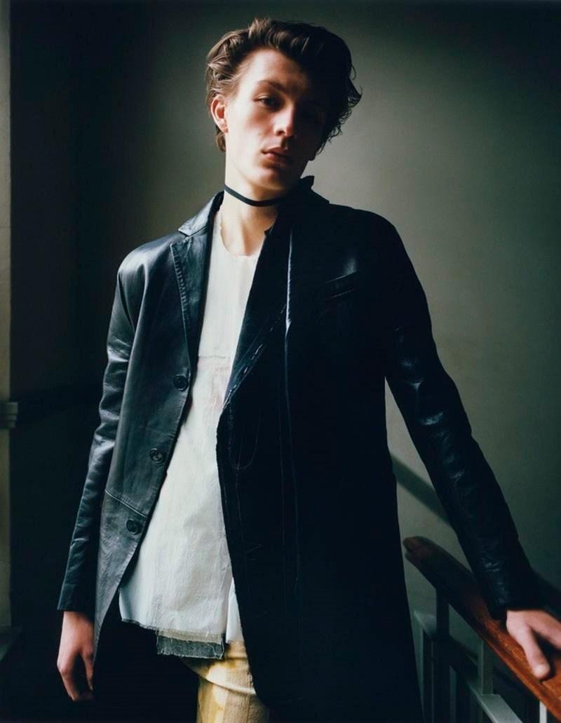 L’OFFICIEL HOMMES: Finnlay Davis by Joachim Mueller Ruchholtz