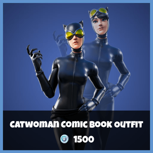 Catwoman Comic Book Outfit Fortnite wallpapers