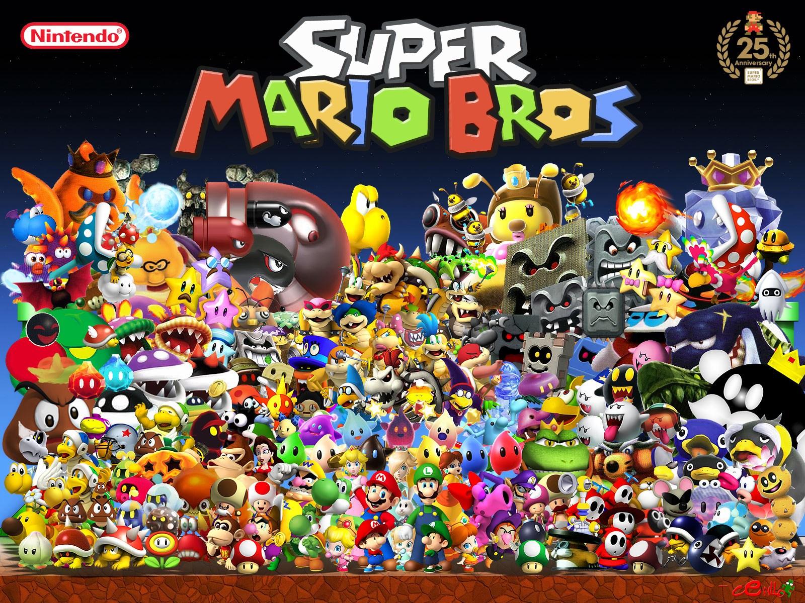 super mario bros hd wallpapers free download