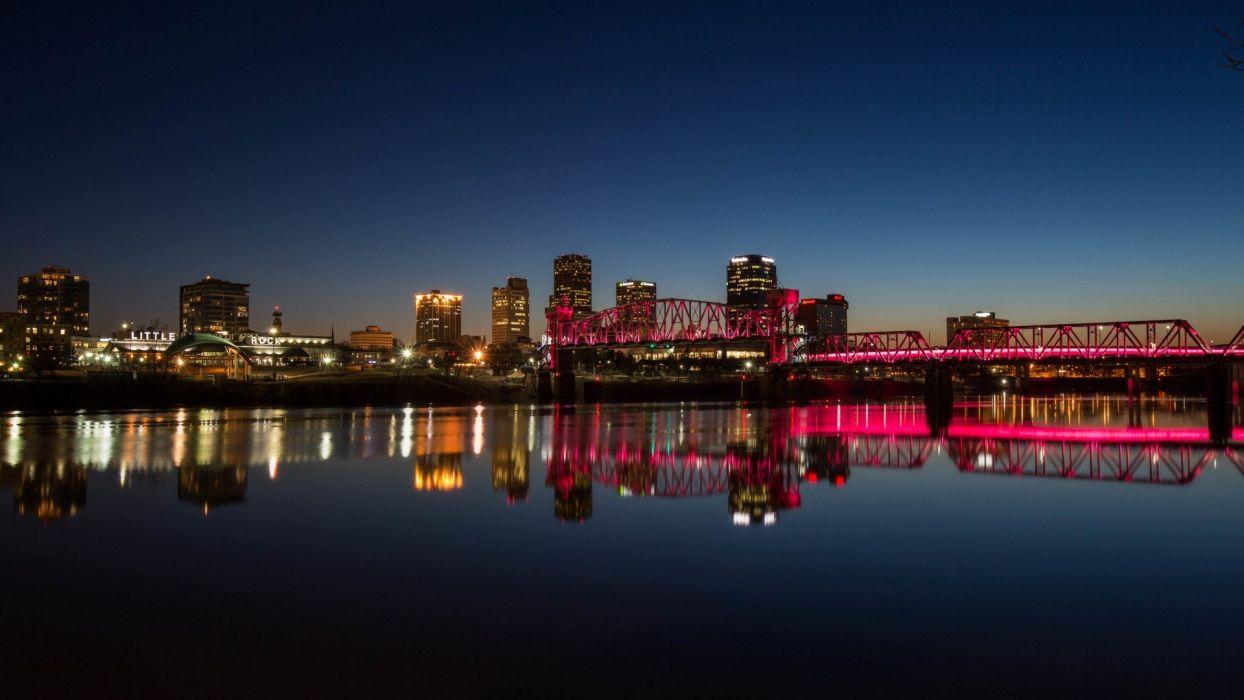 LITTLE ROCK ARKANSAS BRIDGE wallpapers