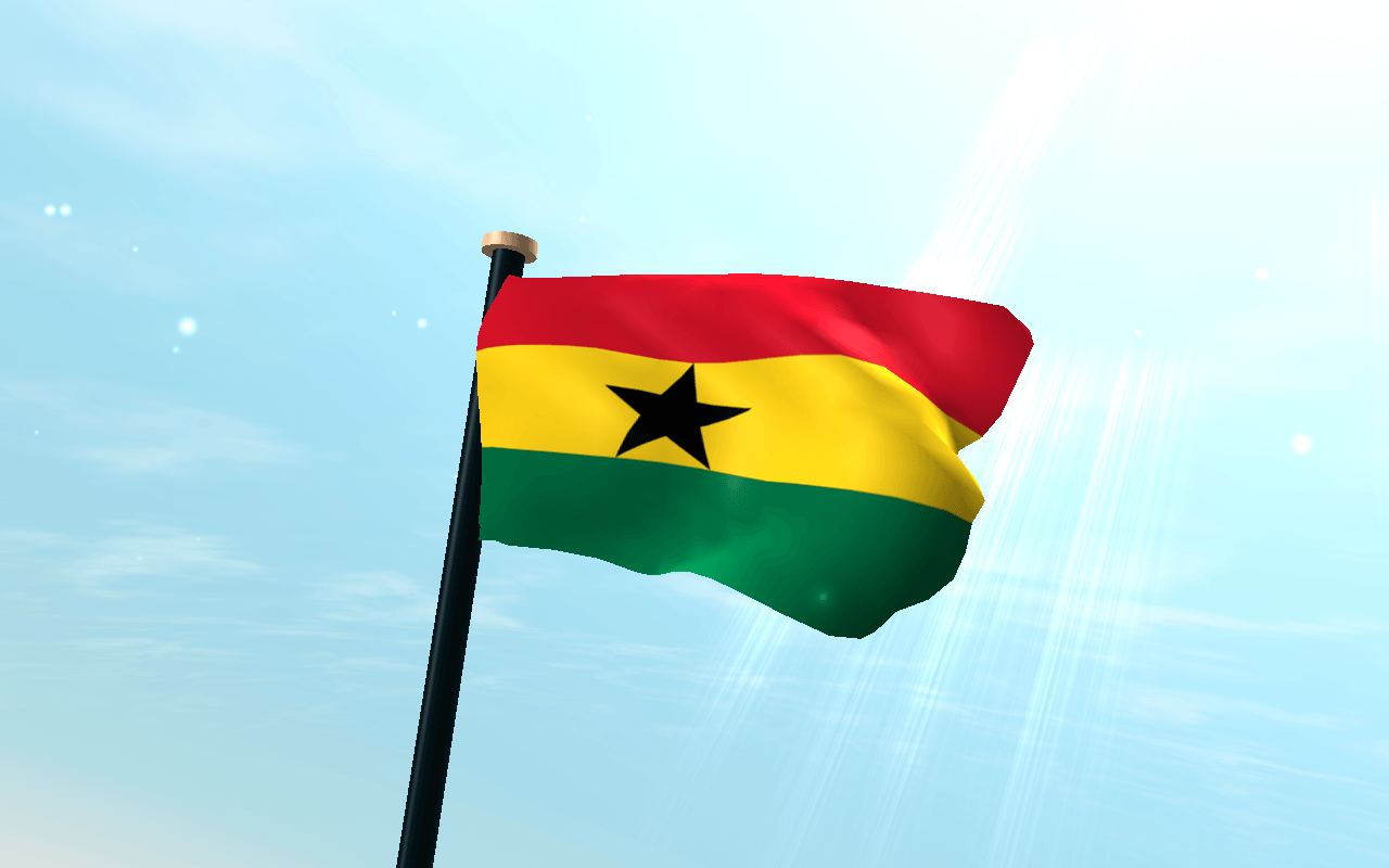 Ghana Flag 3D Free Wallpapers