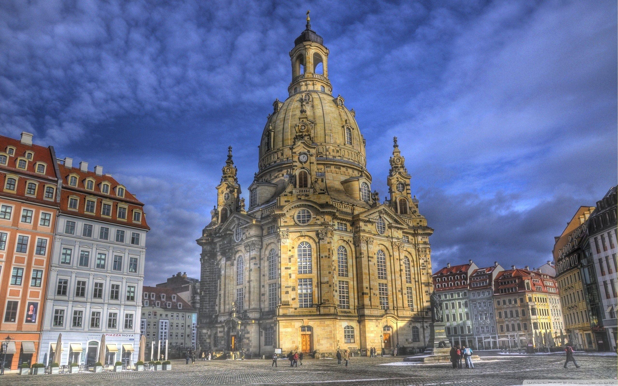 Dresden Frauenkirche, Dresden, Germany ❤ 4K HD Desktop Wallpapers for