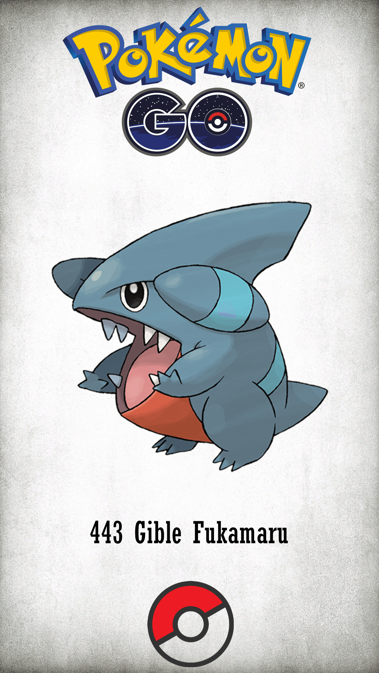 443 Character Gible Fukamaru