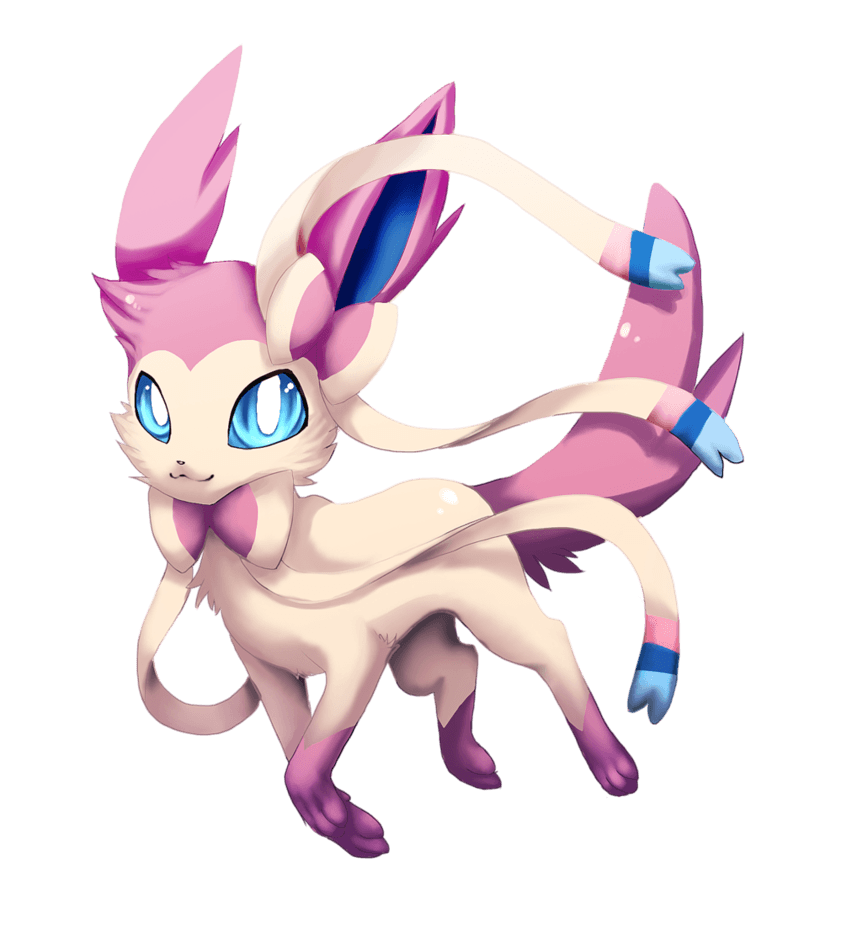 Fairy Type Pokémon image Sylveon one of the fairy type pokemon HD