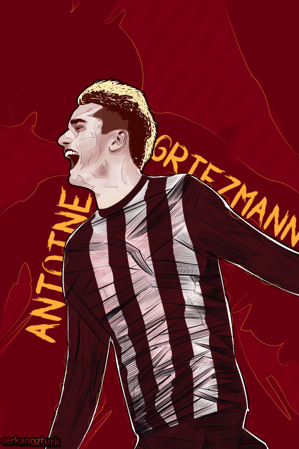 Antoine Griezmann by Serkan1905