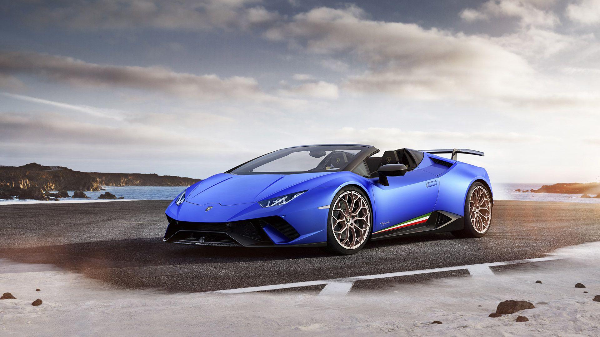 2019 Lamborghini Huracan Performante Spyder Wallpapers & HD Image