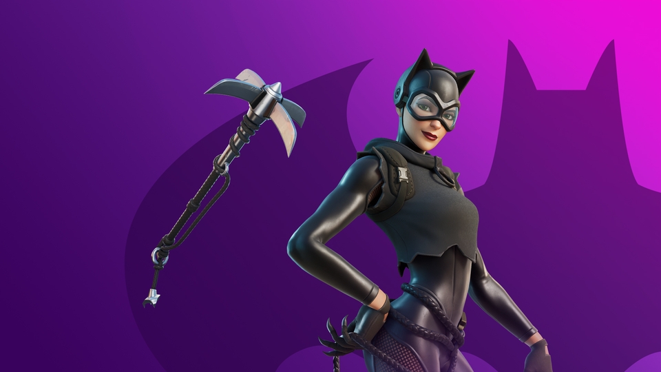 Catwoman Zero Fortnite wallpapers