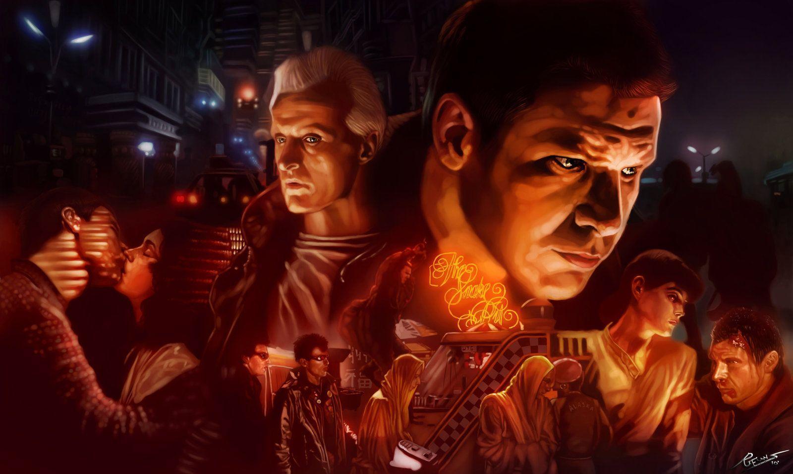 blade runner painting high resolution