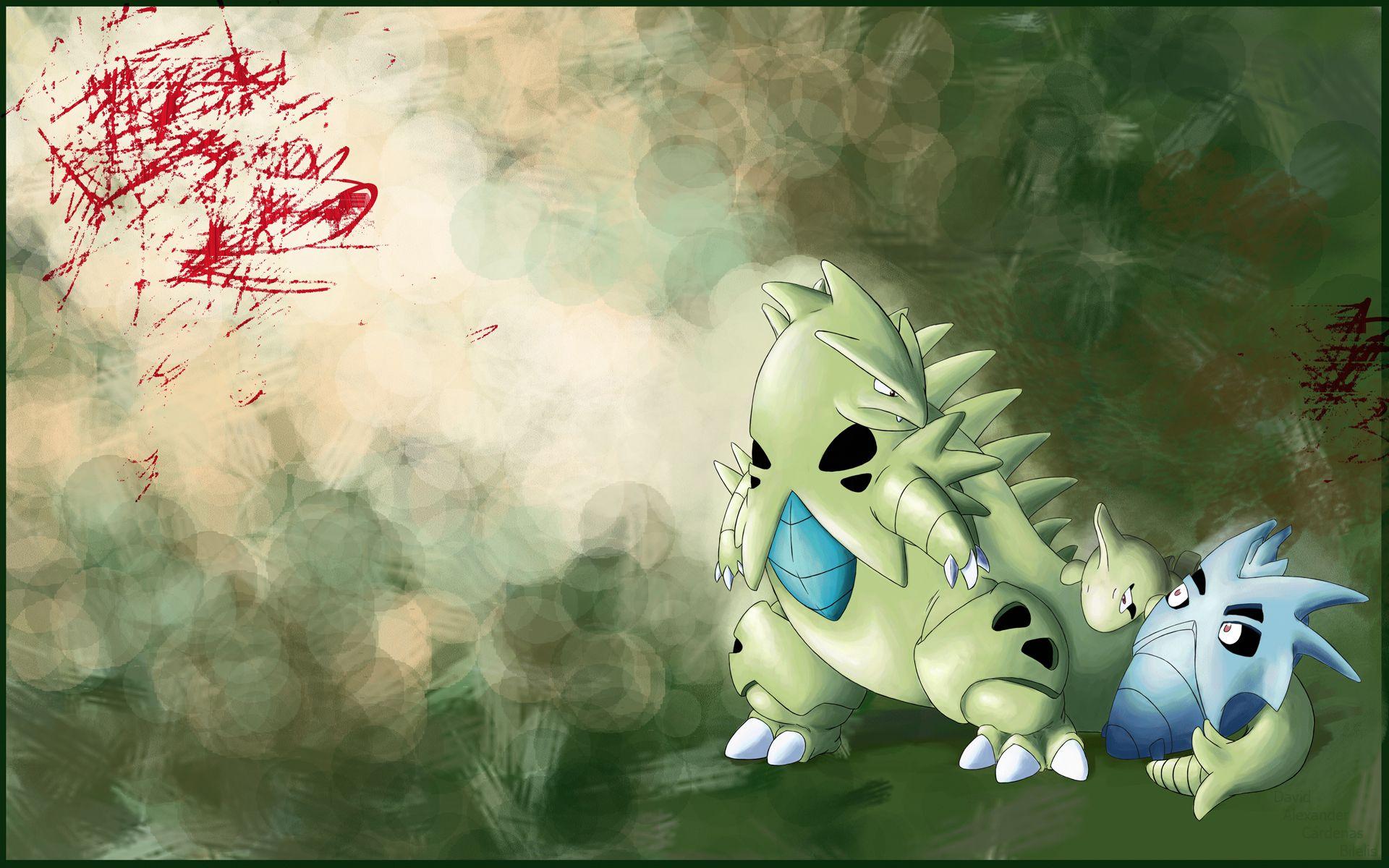 green, Pokemon, Tyranitar, larvitar, Pineco