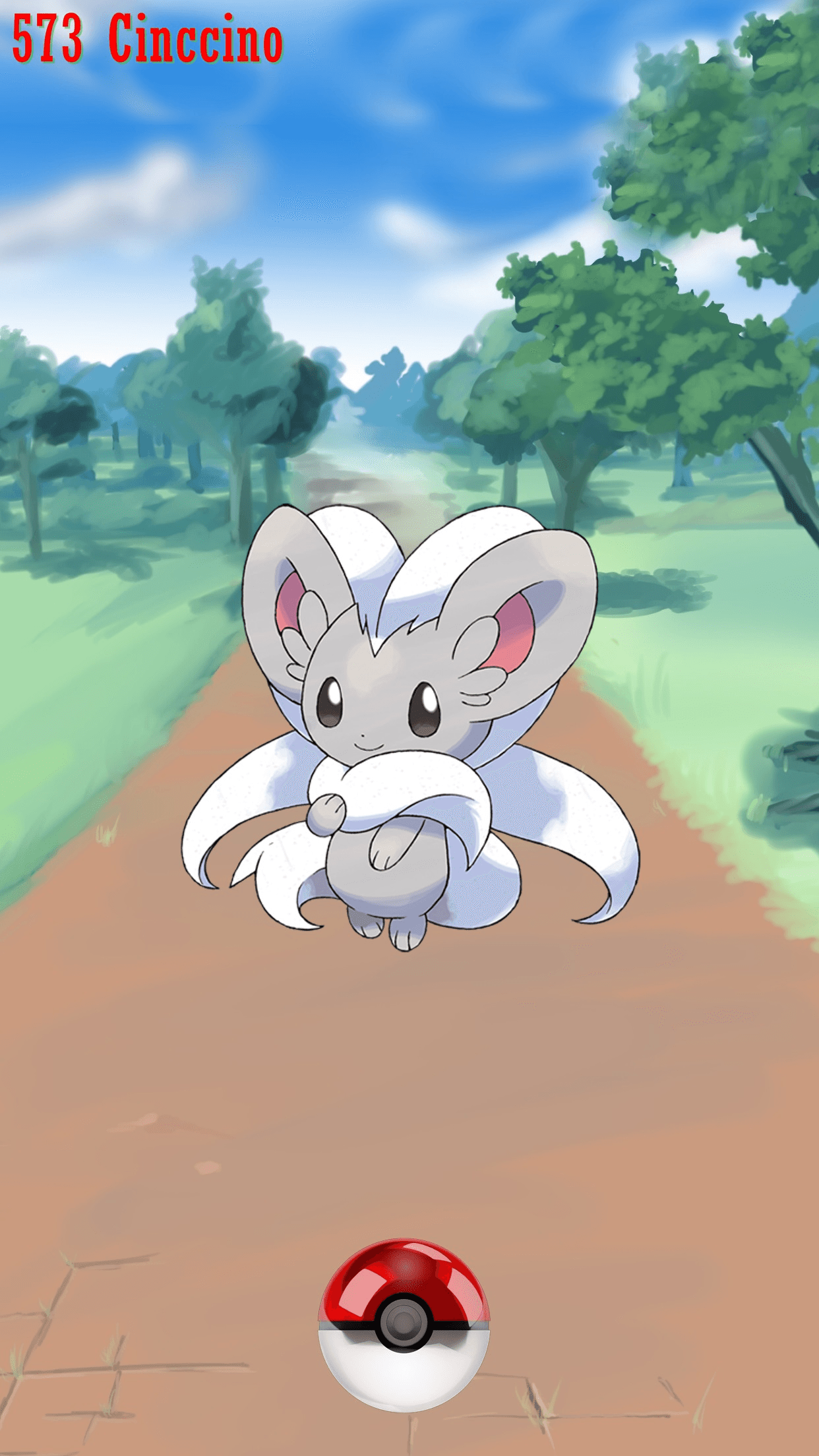 573 Street Pokeball Cinccino