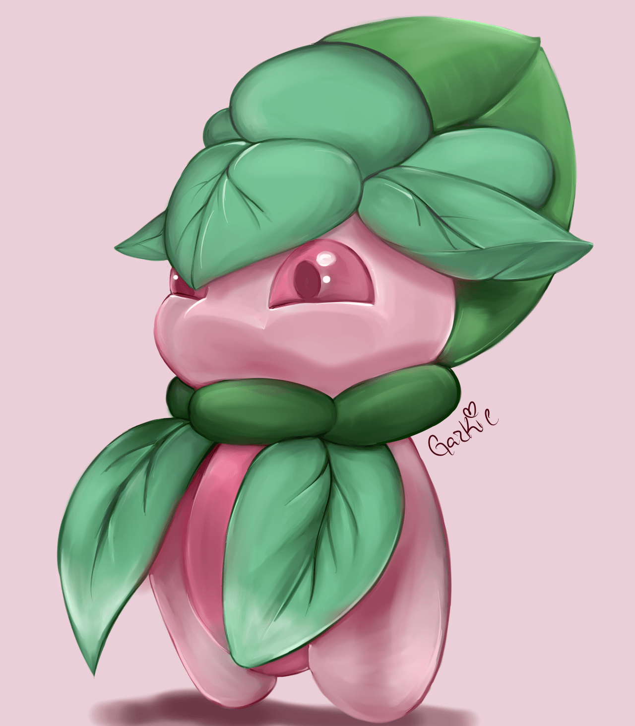 POKEMON DOODLE DAY 3! FOMANTIS!!! LOVE THIS LIL’ JUB JUB!! Named