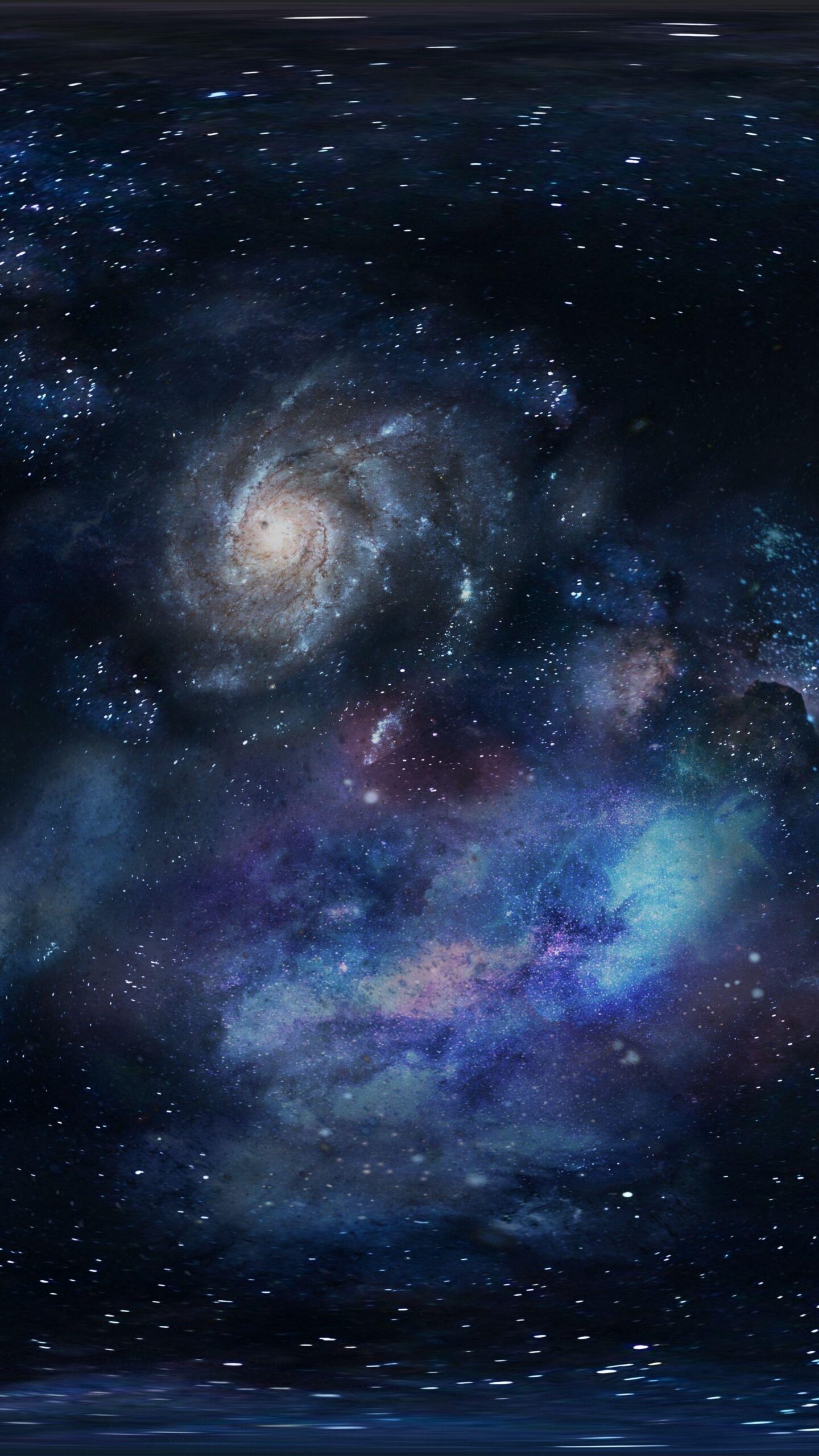 Download wallpapers galaxy, space, stars samsung galaxy s4