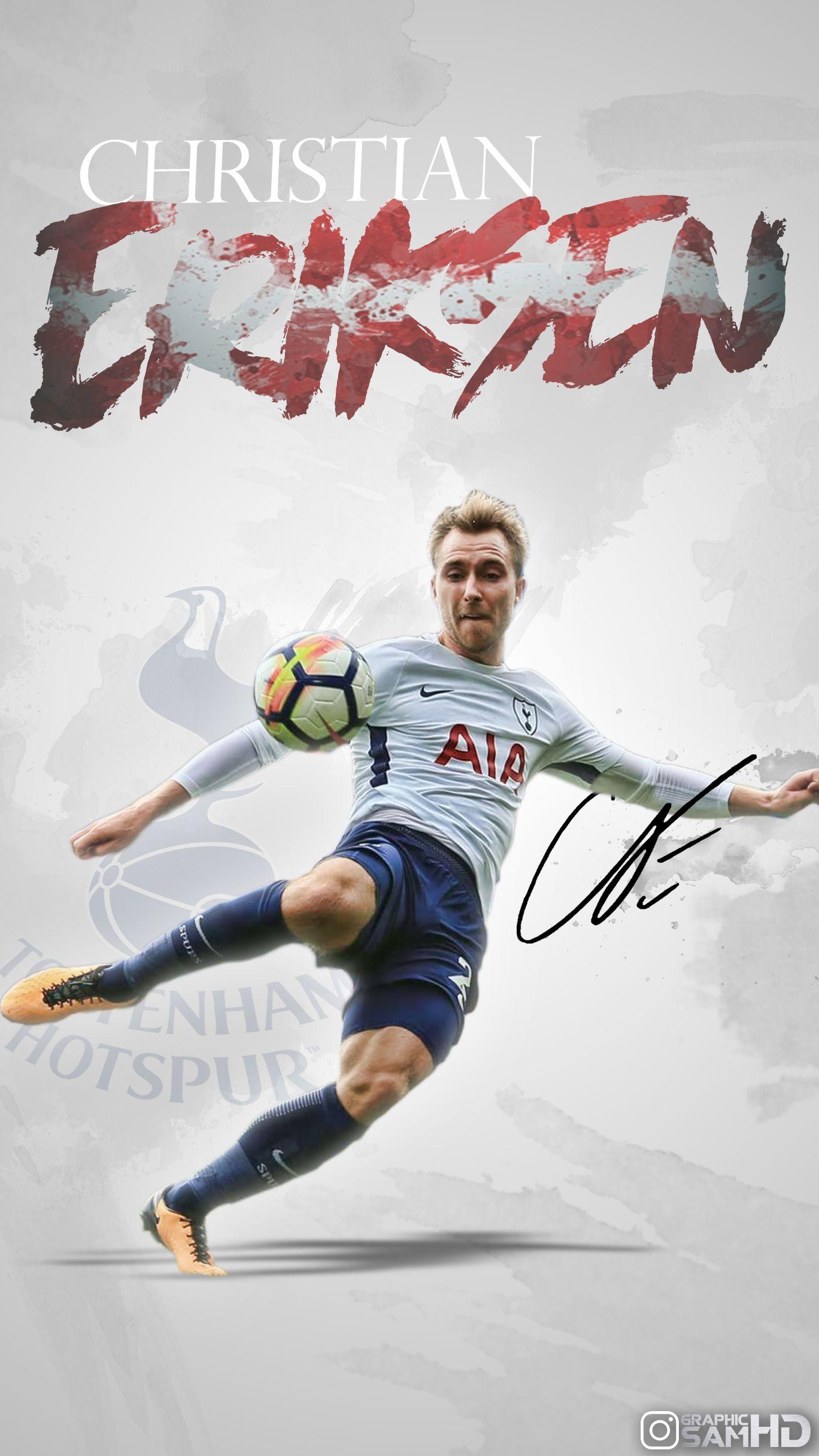 Christian Eriksen phone wallpapers 2017/2018 by GraphicSamHD on