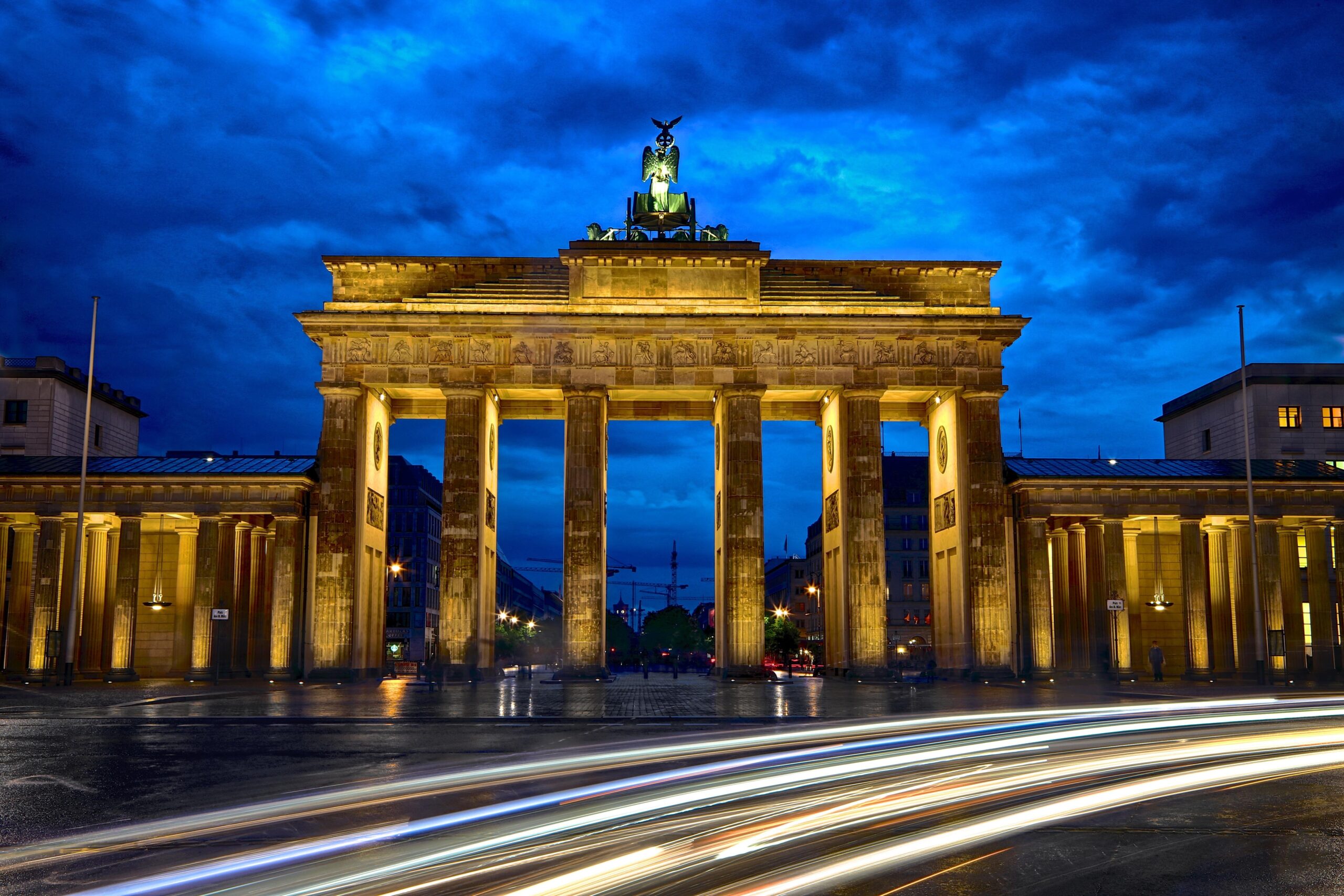 Wallpapers Brandenburg Gate, Berlin, Germany, 5K, World,