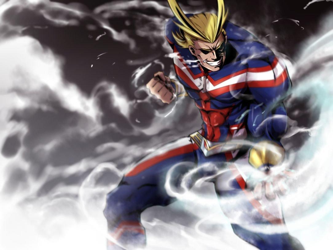 XXW Artwork My Hero Academia All Might Poster One·for·All/Detroit Smash/Missouri Smash Prints Wall Decor Wallpapers