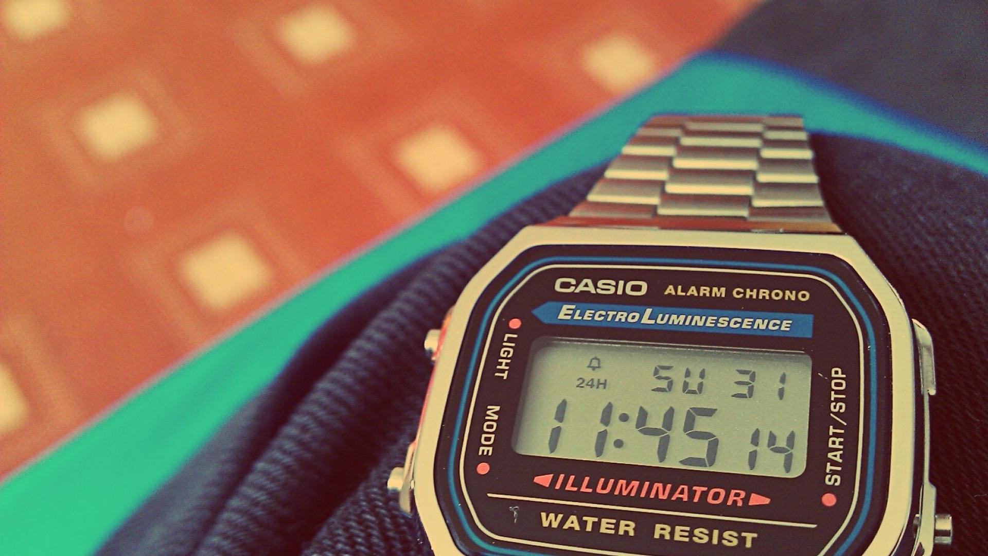 Retro watch casio wallpapers