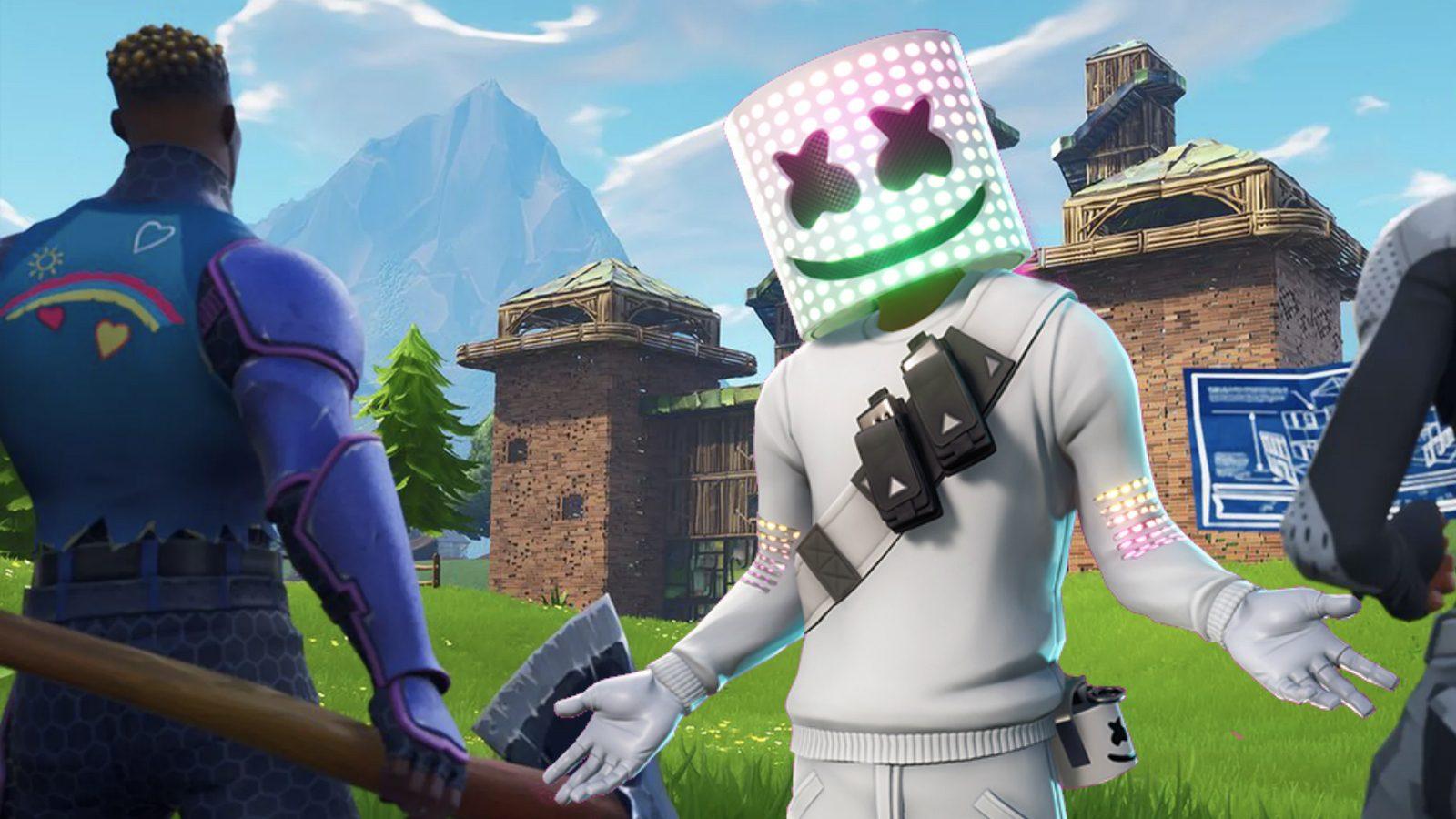 Marshmello Fortnite wallpapers