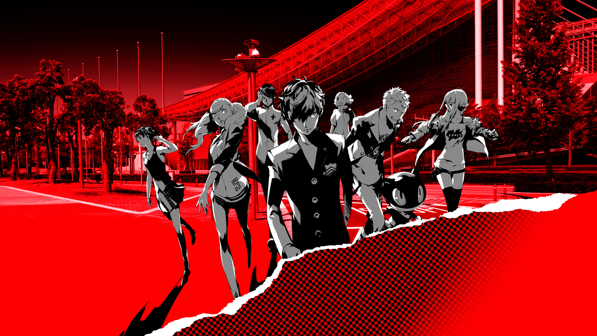 Anywhere i could find a 1080p wallpapers of this? : Persona5