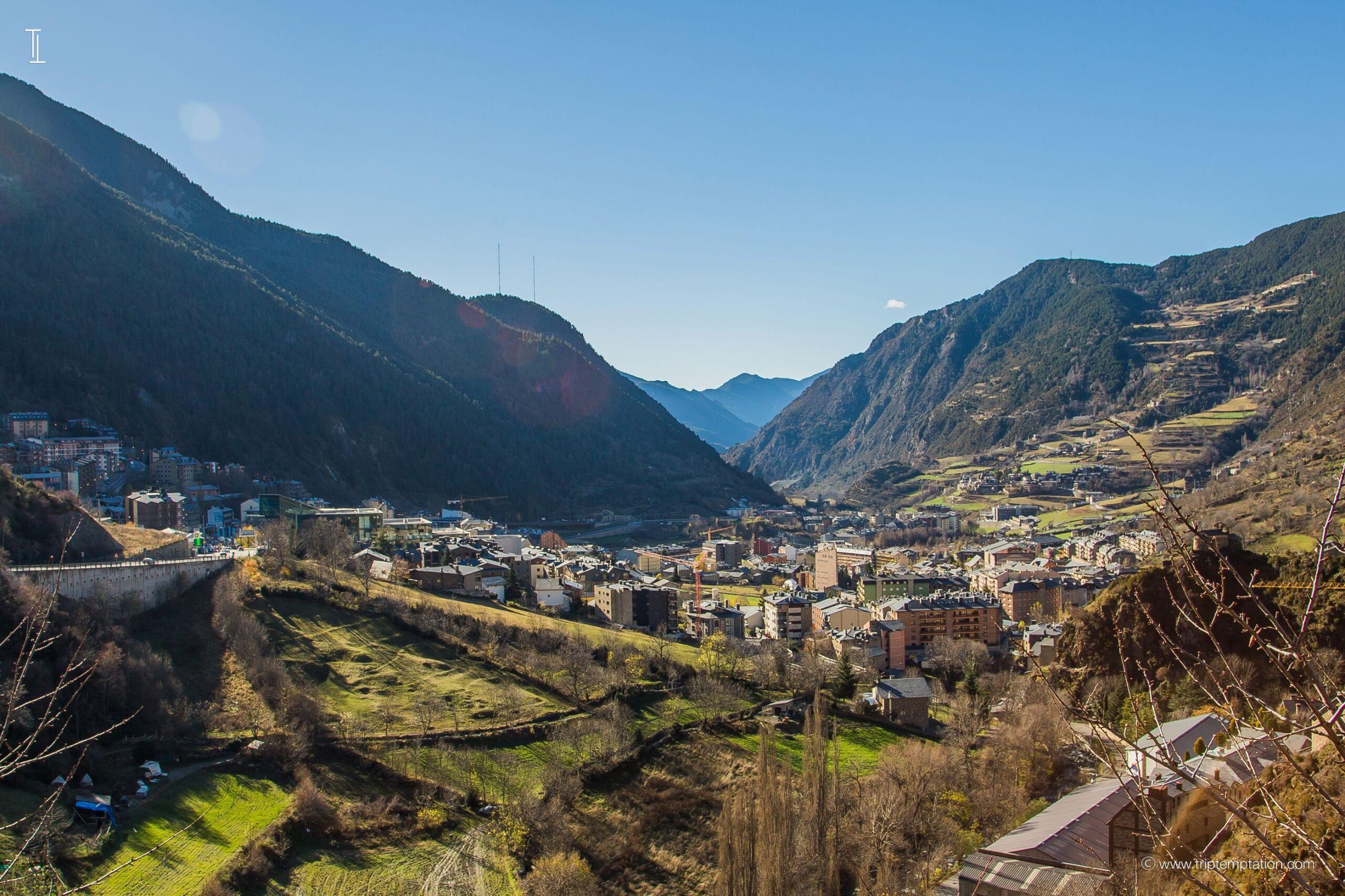 Download Encamp city view in Andorra