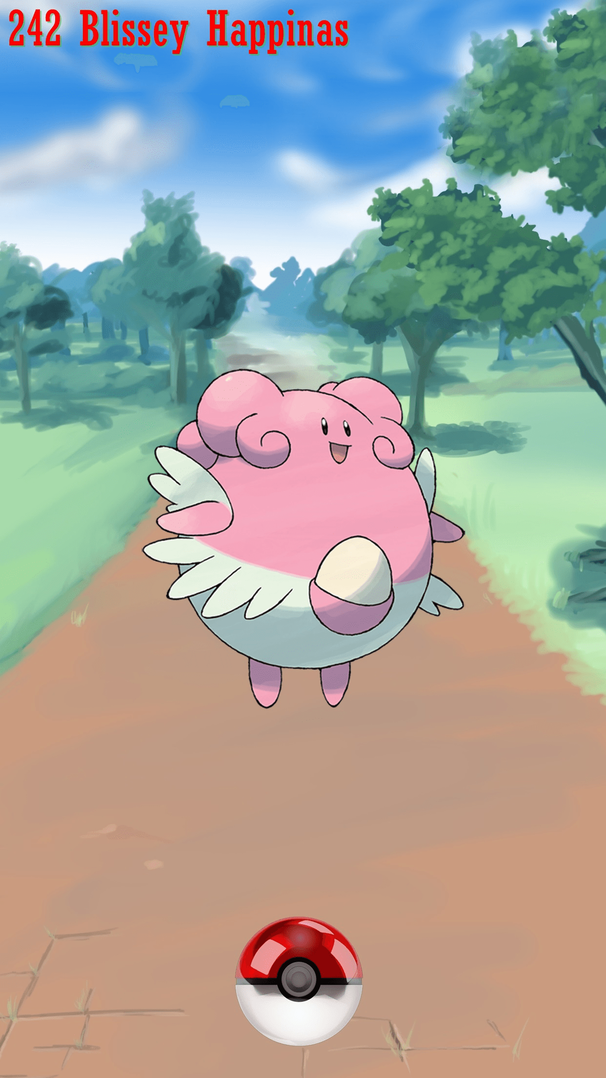 242 Street Pokeball Blissey Happinas