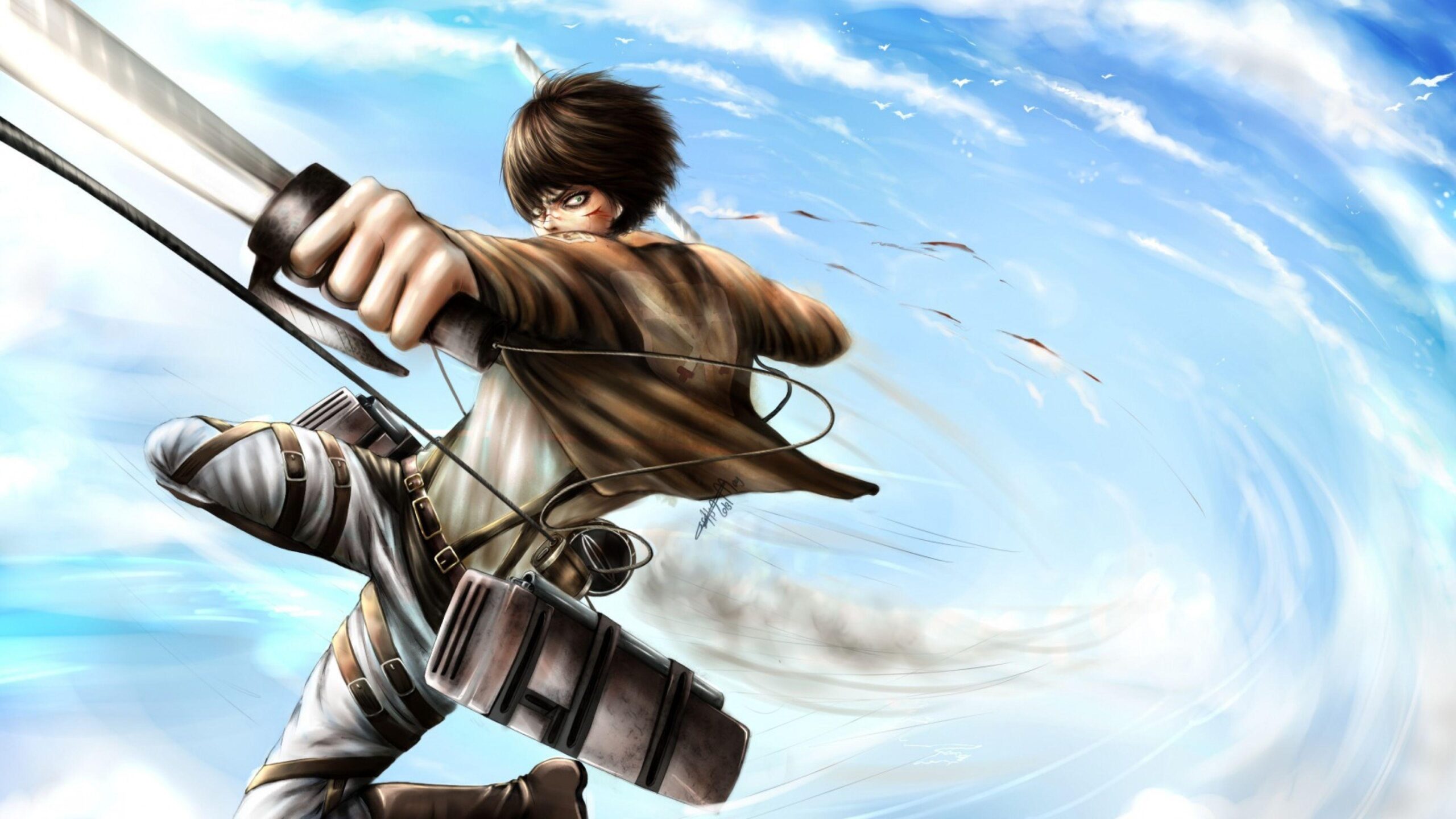 4K Ultra HD Attack on titan Wallpapers HD, Desktop Backgrounds