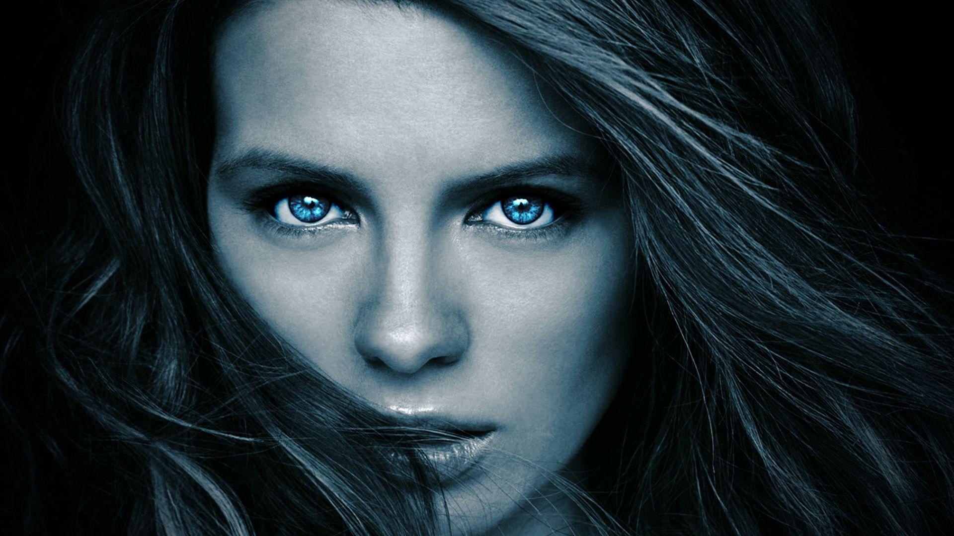 Kate Beckinsale Underworld Eyes HD Wallpaper, Backgrounds Image