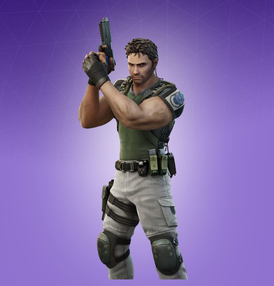 Chris Redfield Fortnite wallpapers