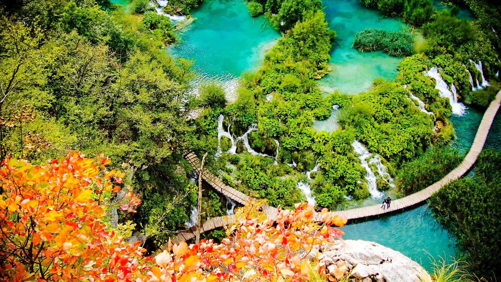 Another aspect of Croatia, the Plitvice Lakes