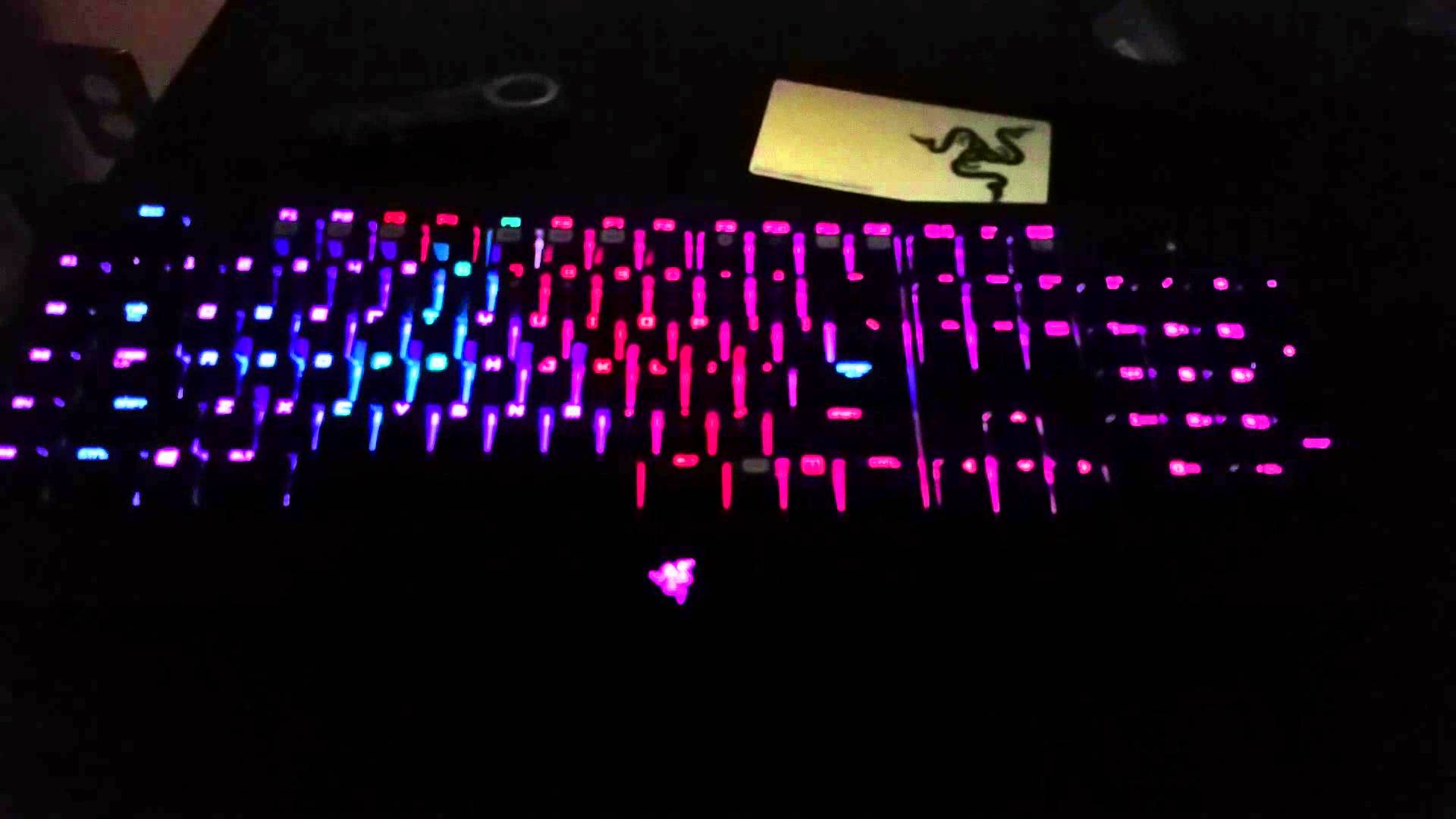 Razer Blackwidow Ultimate Chroma: Custom Profile