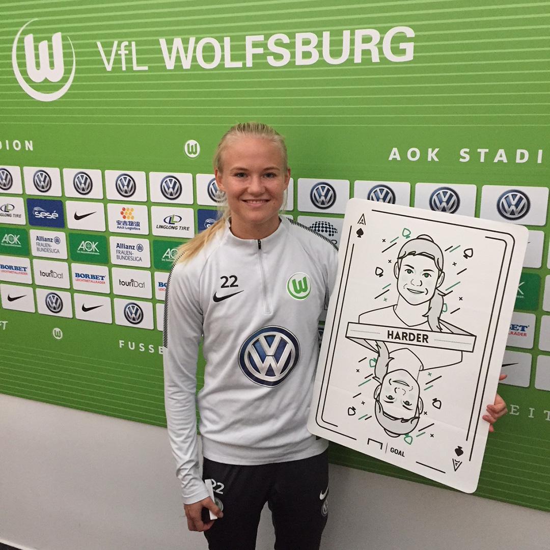 Danish sensation Pernille Harder named female world player of the