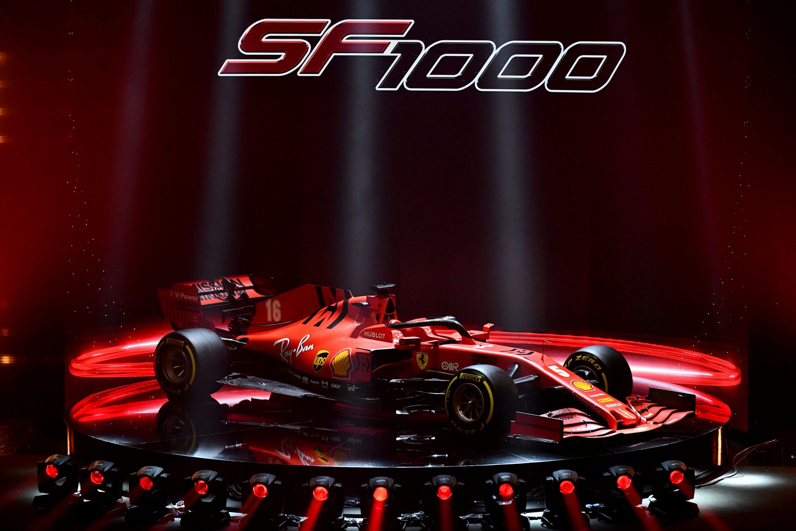 2020 Ferrari SF1000 F1 car launch pictures