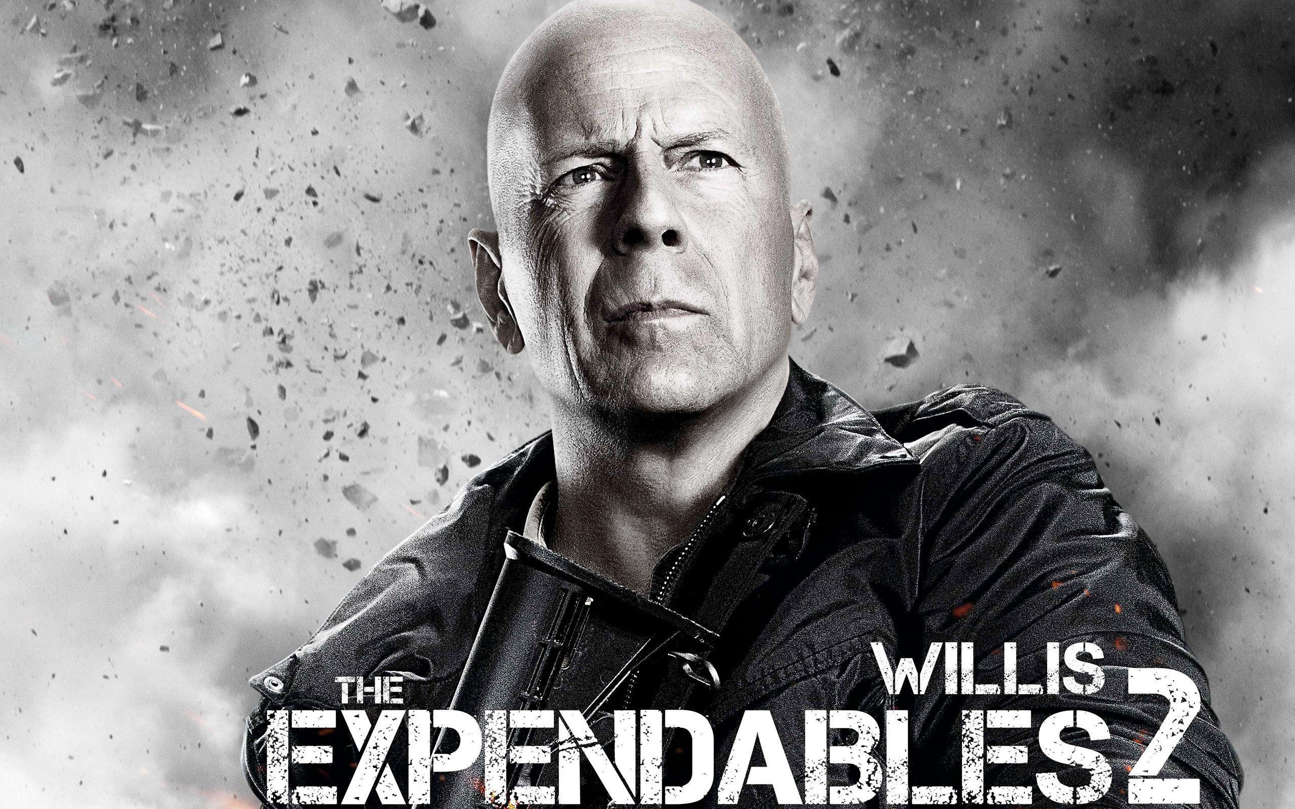 Bruce Willis in Expendables 2 Wallpapers