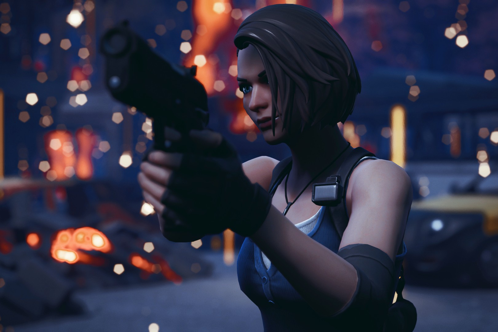 Jill Valentine Fortnite wallpapers