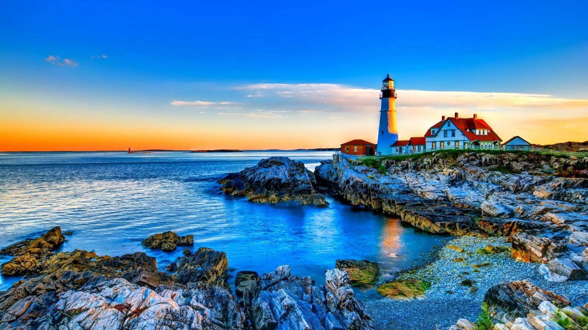 Portland Head Light, Maine Wallpapers