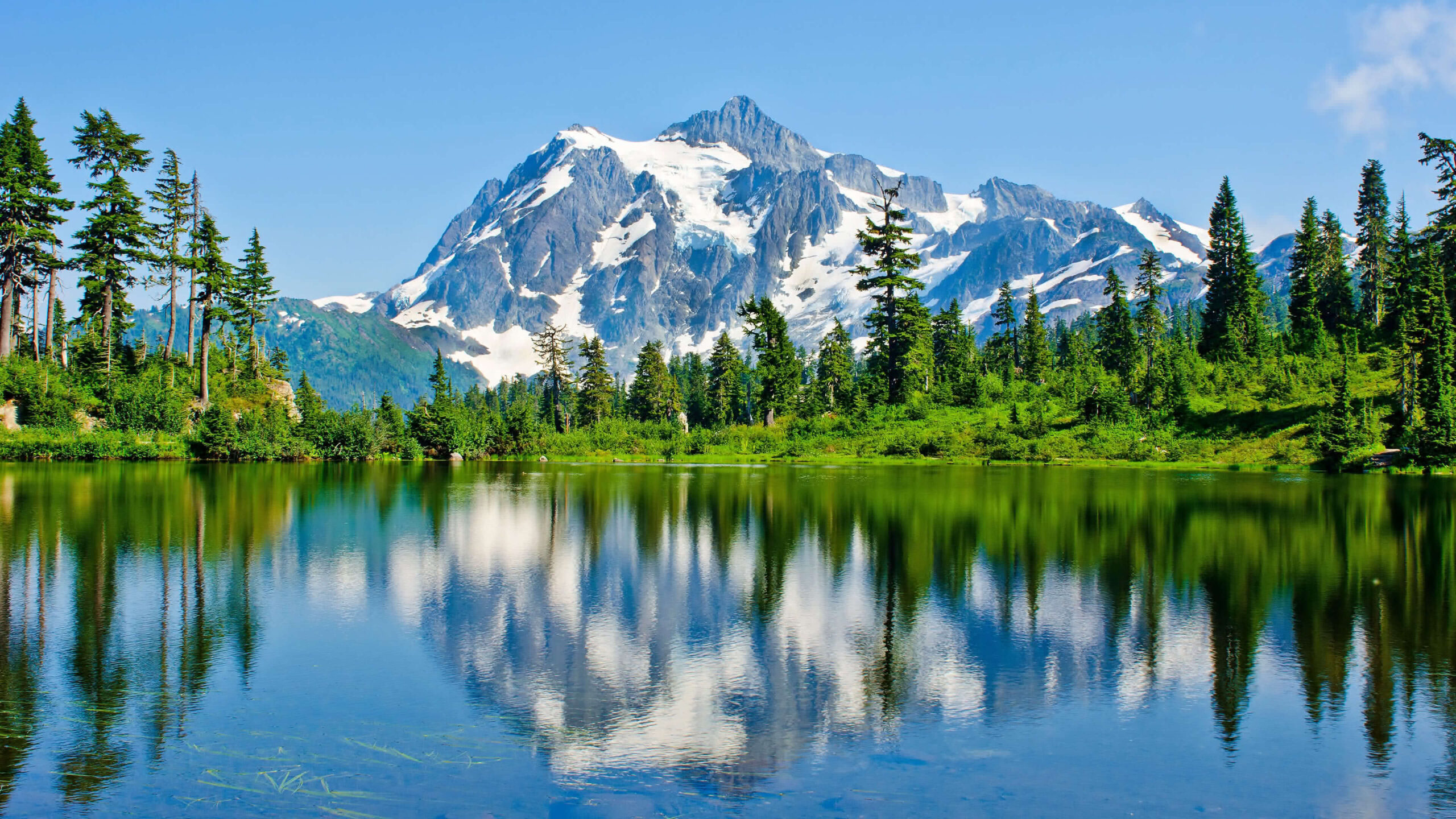 Mount Shuksan Glaciated Massif, North Cascades National Park UHD