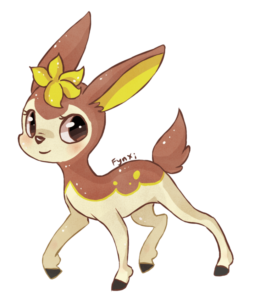 Winter Deerling by Esurie