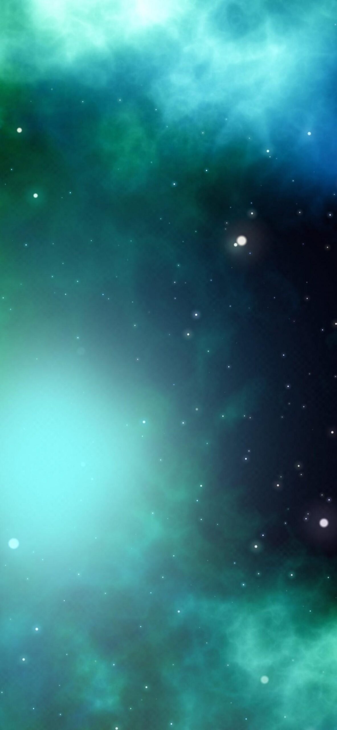 Download Green Nebula, Stars, Cosmos, Galaxy Wallpapers