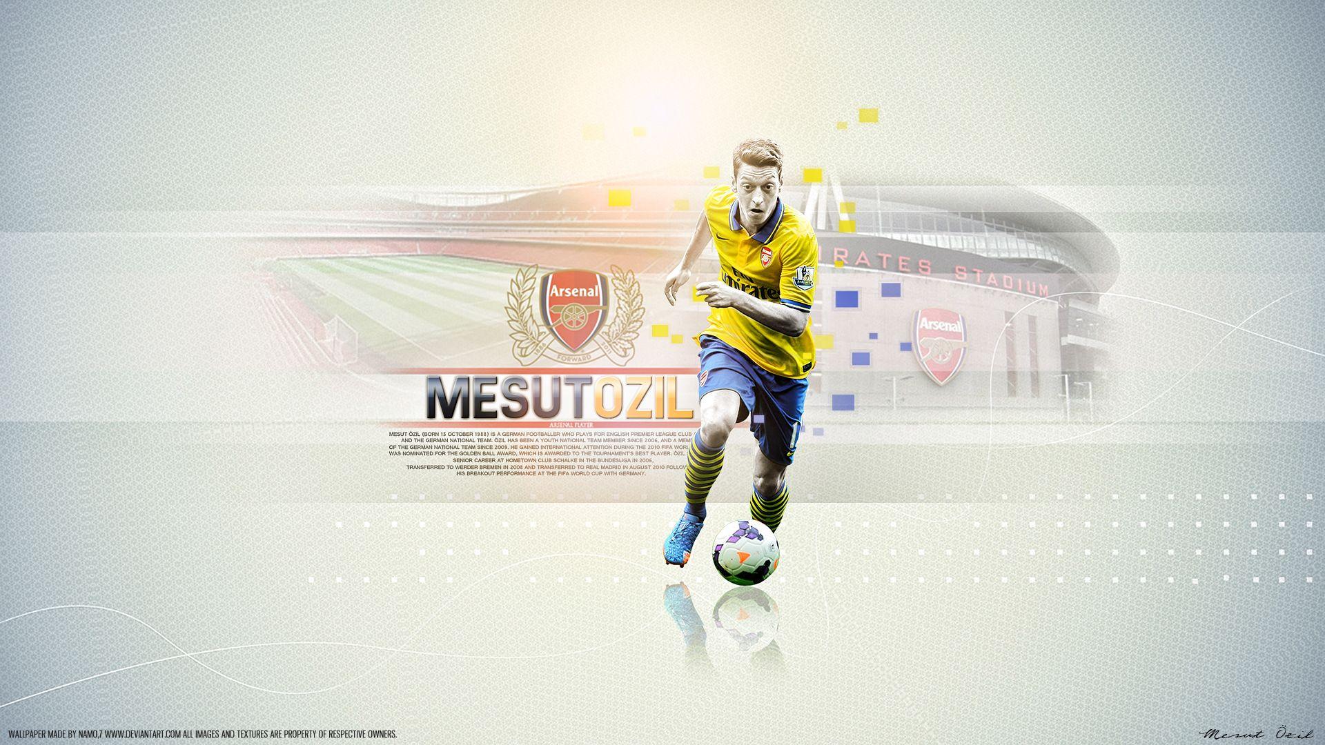 Mesut Ozil Arsenal Wallpapers HD 2014