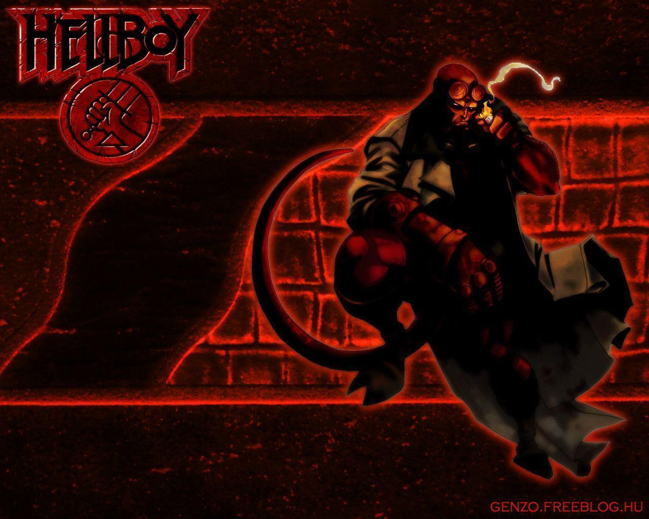 Image For > Hellboy Wallpapers Logo