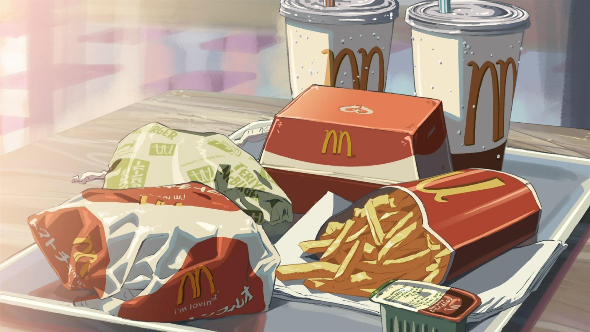 Anime Mcdonalds HD Wallpapers