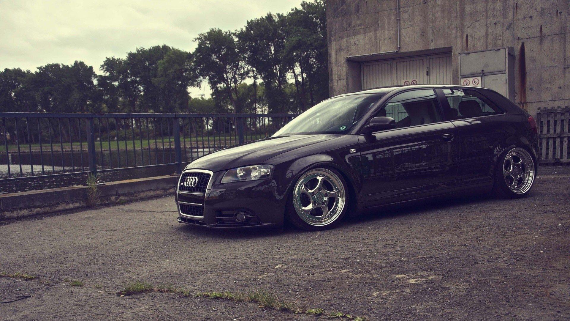 Tuned Black Audi A3 Wallpapers 36023