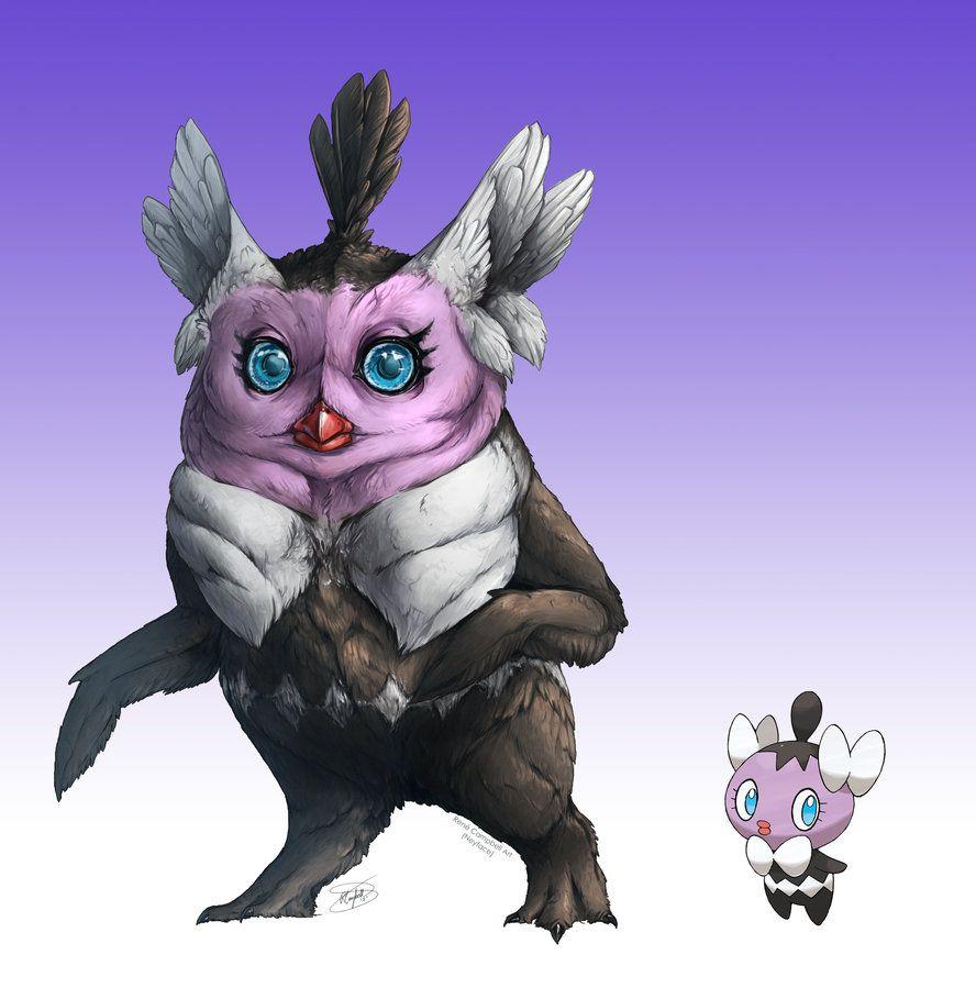 Realistic Pokemon: Gothita by ReneCampbellArt