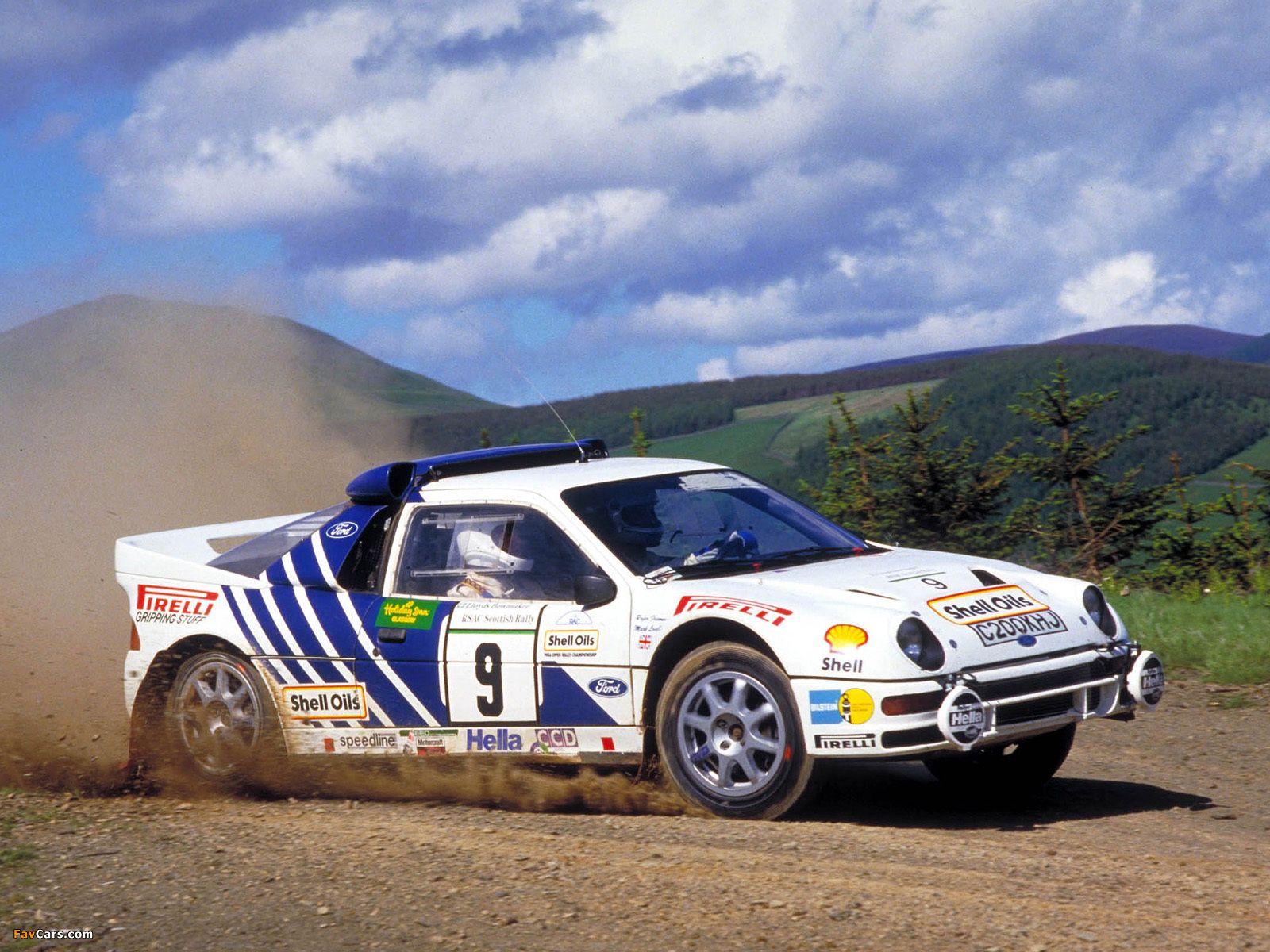 RS200 Group B Rally Car photos