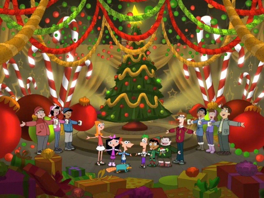 Phineas and Ferb Christmas Wallpapers